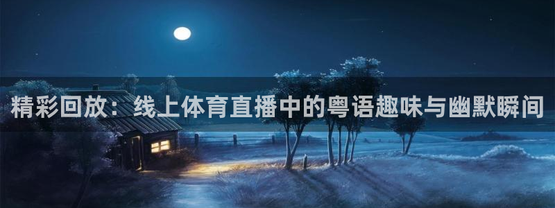 nba绿茵直播：精彩回放：线上体育直播中的粤语趣味与幽默瞬间